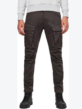 G-STAR RAW Men's Rovic Zip 3D Straight Tapered Fit Cargo Pants, Size 36/32